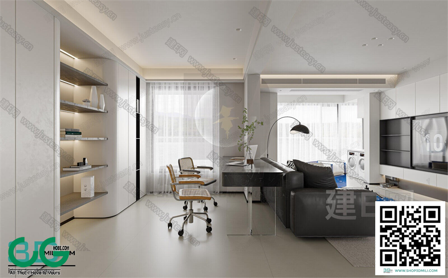 Living room Modern style 3dsmax File 27