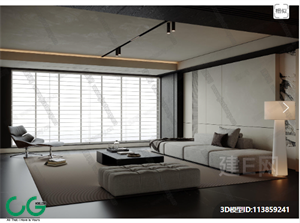 Living room Modern style 3dsmax File 19