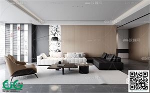 Living room Modern style 3dsmax File 45