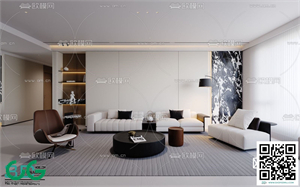 Living room Modern style 3dsmax File 44