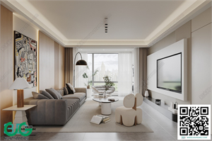 Living room Modern style 3dsmax File 31