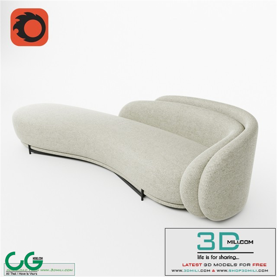 Paolo Ferrari Layered Back Sofa