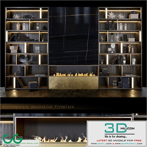 decorative fireplace