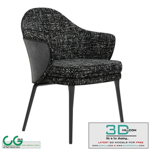 Minotti angie dining chair