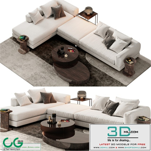 Minotti Alexander Sofa Opcion B