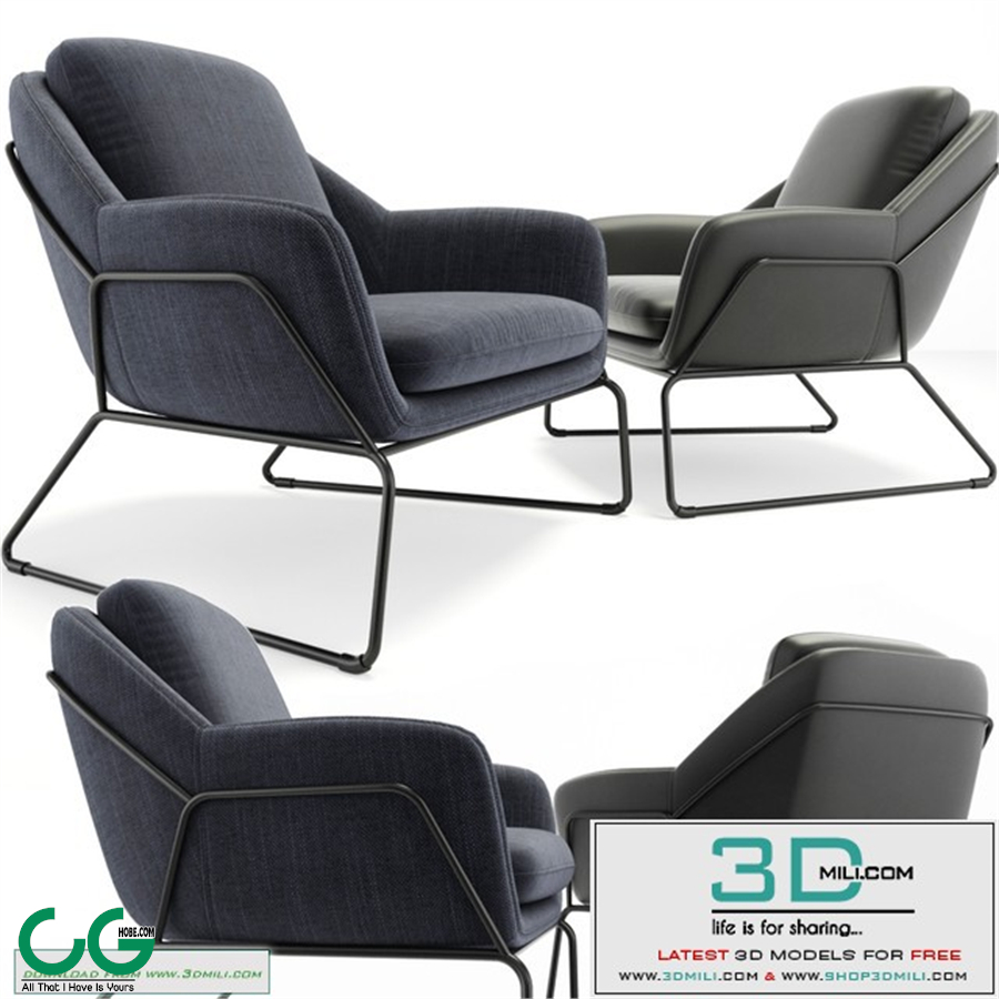 Loft Design. Armchair Model 2549, 3855