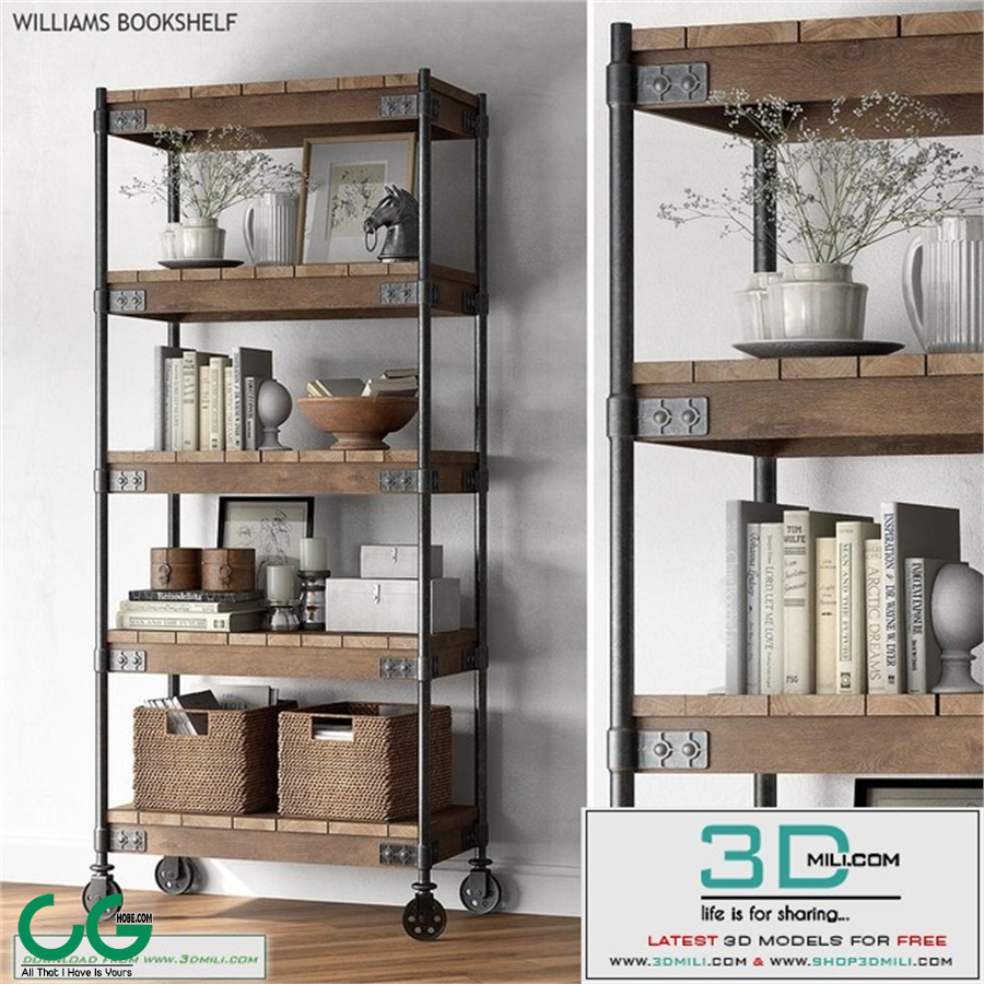 Pottery barn WILLIAMS BOOKSHELF
