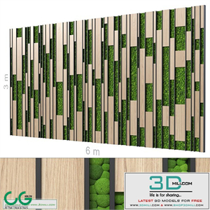Decorative wall 203