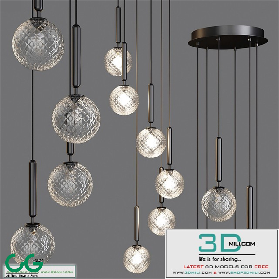 Nuura: Pendant Lamp - Miira 6 Optic (03060223)