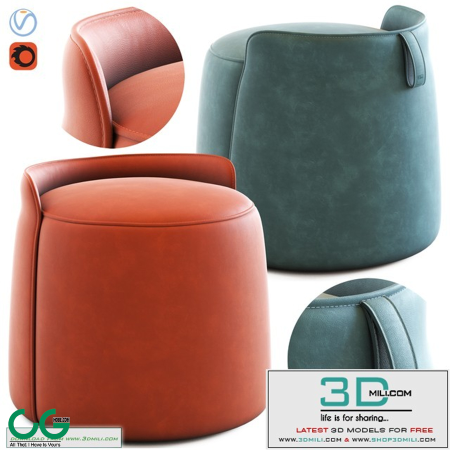 Ulivi lilas pouf
