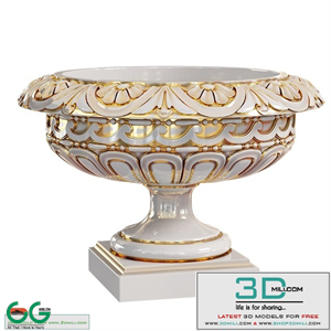 Classic vase 04. Longwood Rosette Urn