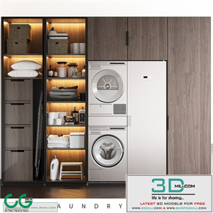 LAUNDRY SET (Poliform FITTED + ASKO)