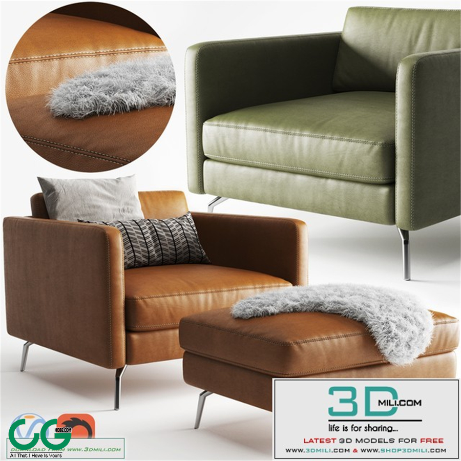 BoConcept Osaka Scandinavian Armchair