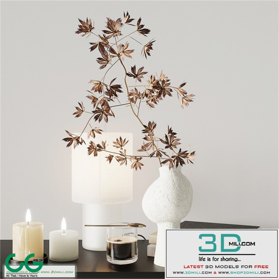 Autumn decorative set