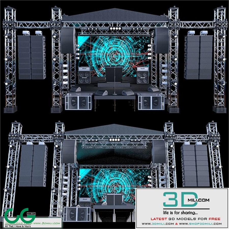 JC Mini Concert Stage