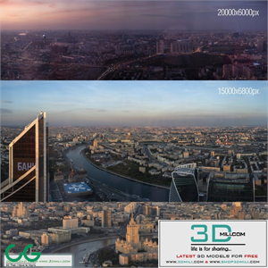 View of Moscow from Federation Tower