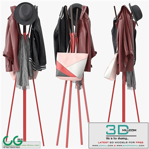 Splash coat rack