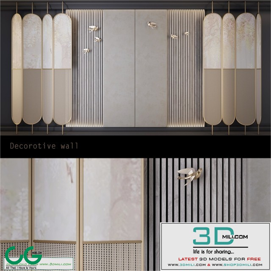 Decorative wall 6 - shirma