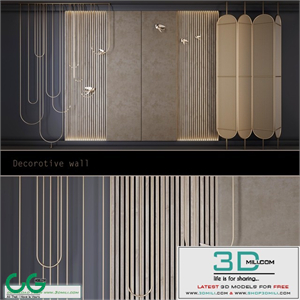 Decorative wall 8 - shirma