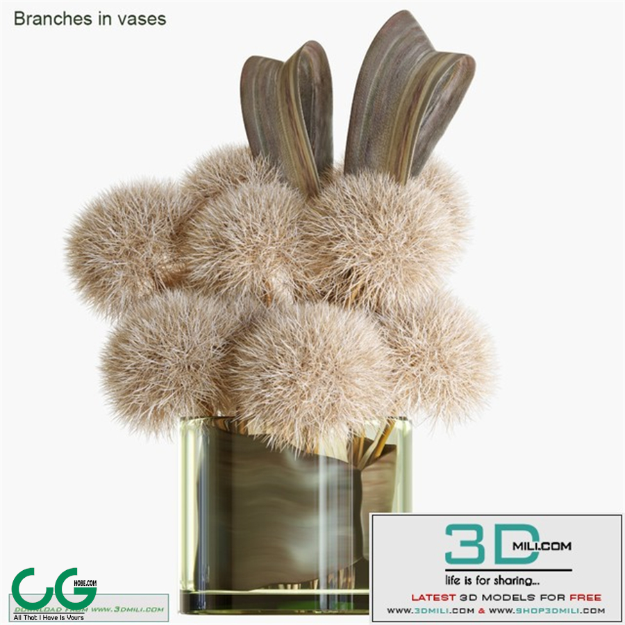 Branches in vases # 20