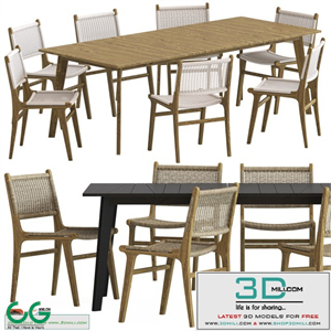 Globewest Noosa Chair and Noosa Table