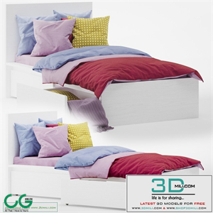 Ikea malm single bed