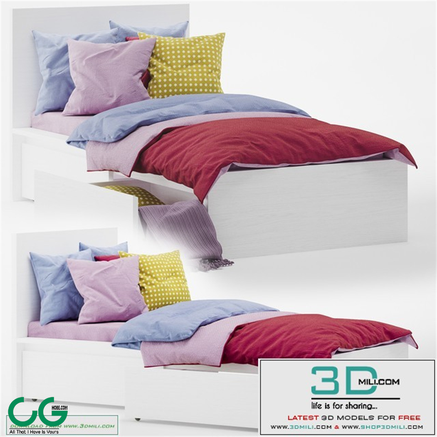 Ikea malm single bed