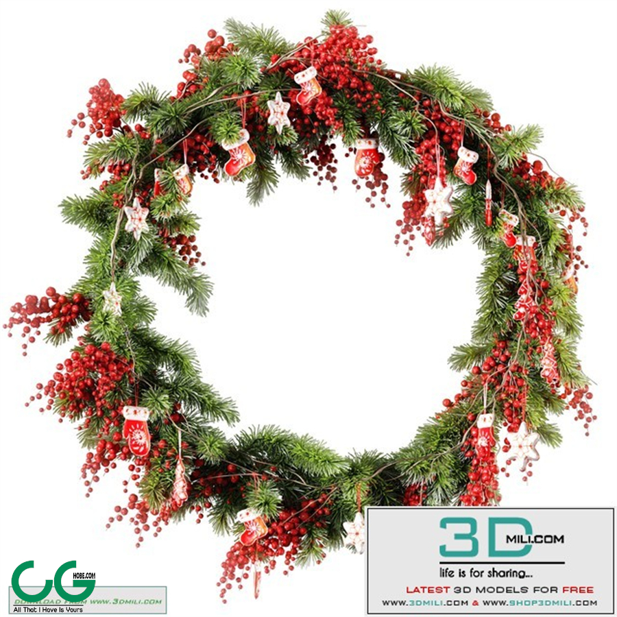 Christmas Wreath v2