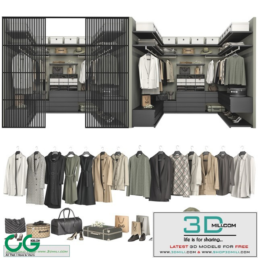 Poliform Ubik Walk-in Closet 4