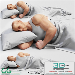 Sleeping man