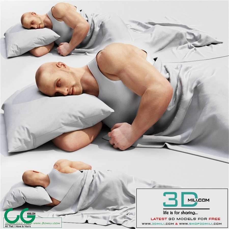 Sleeping man