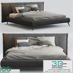 Cuff bed bonaldo