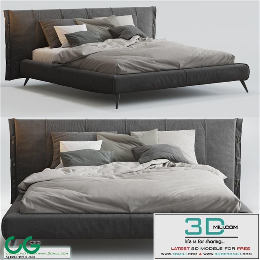 Cuff bed bonaldo