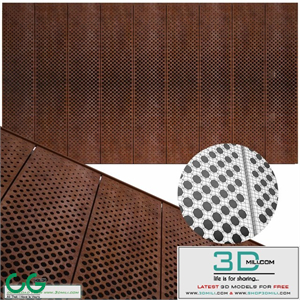perforated metal panel N27
