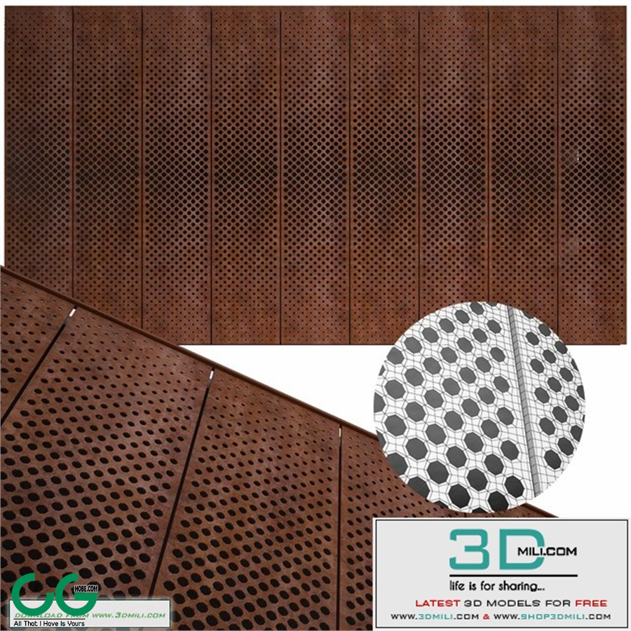 perforated metal panel N27
