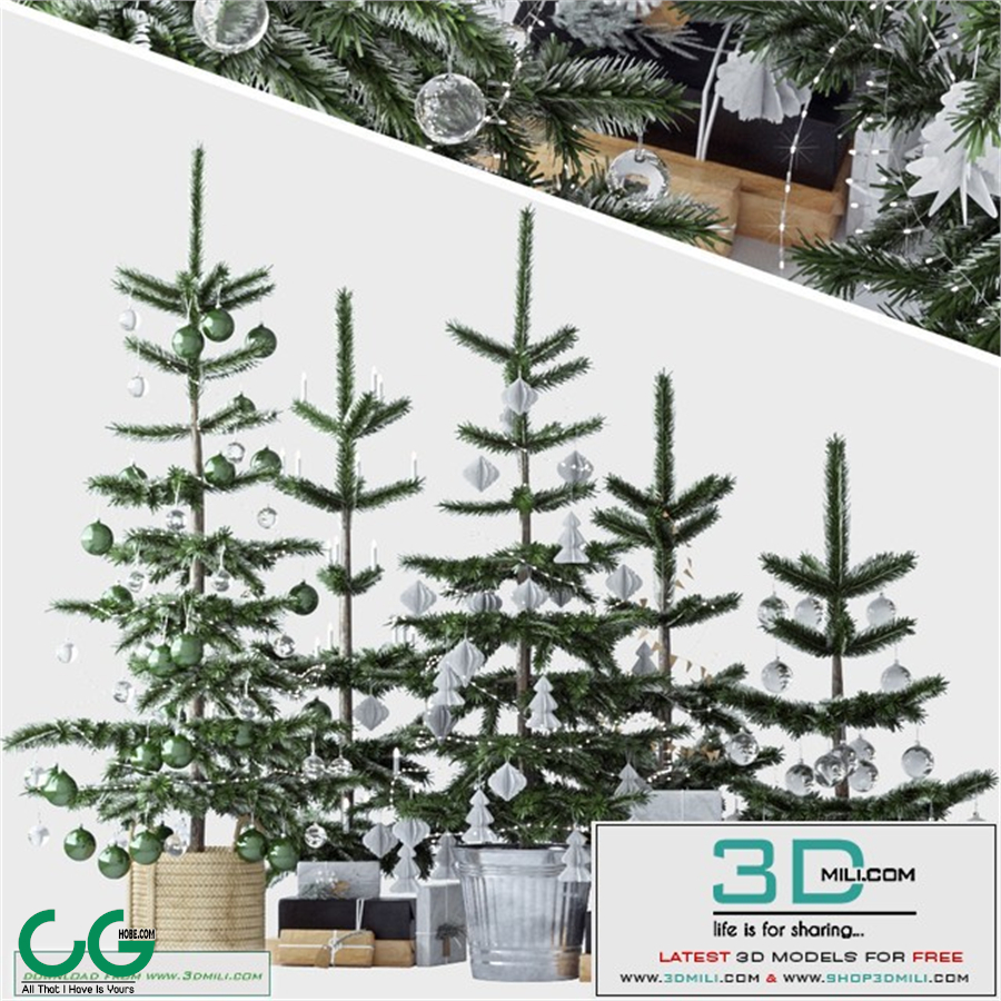 Christmas tree set 2