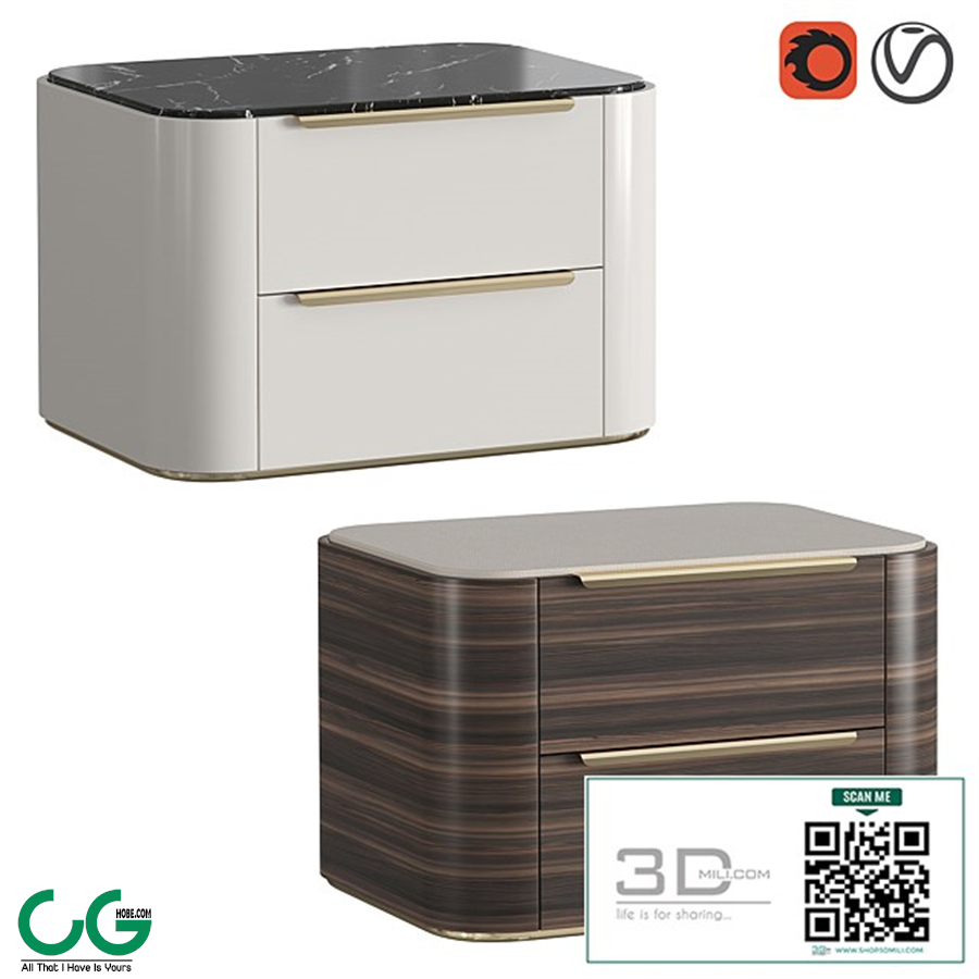 Bedside table BAMBOO II