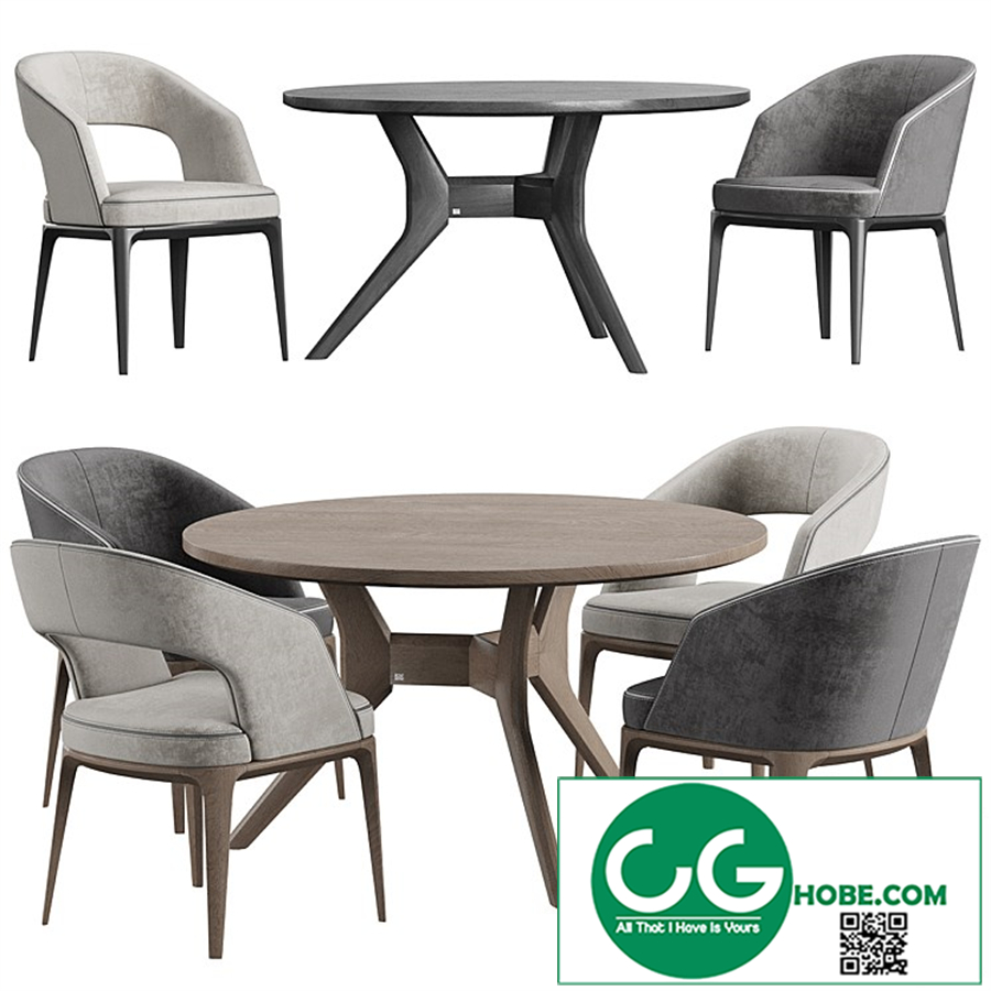Pace Loom Chair ROLF BENZ 965 Table