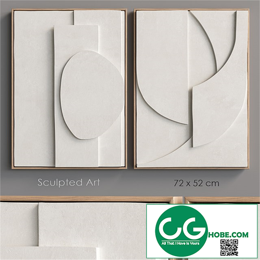 Sculpted Art5 relief