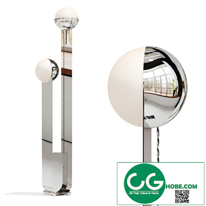 Floor lamp / Egg Collective - Pete and Nora floor lamp