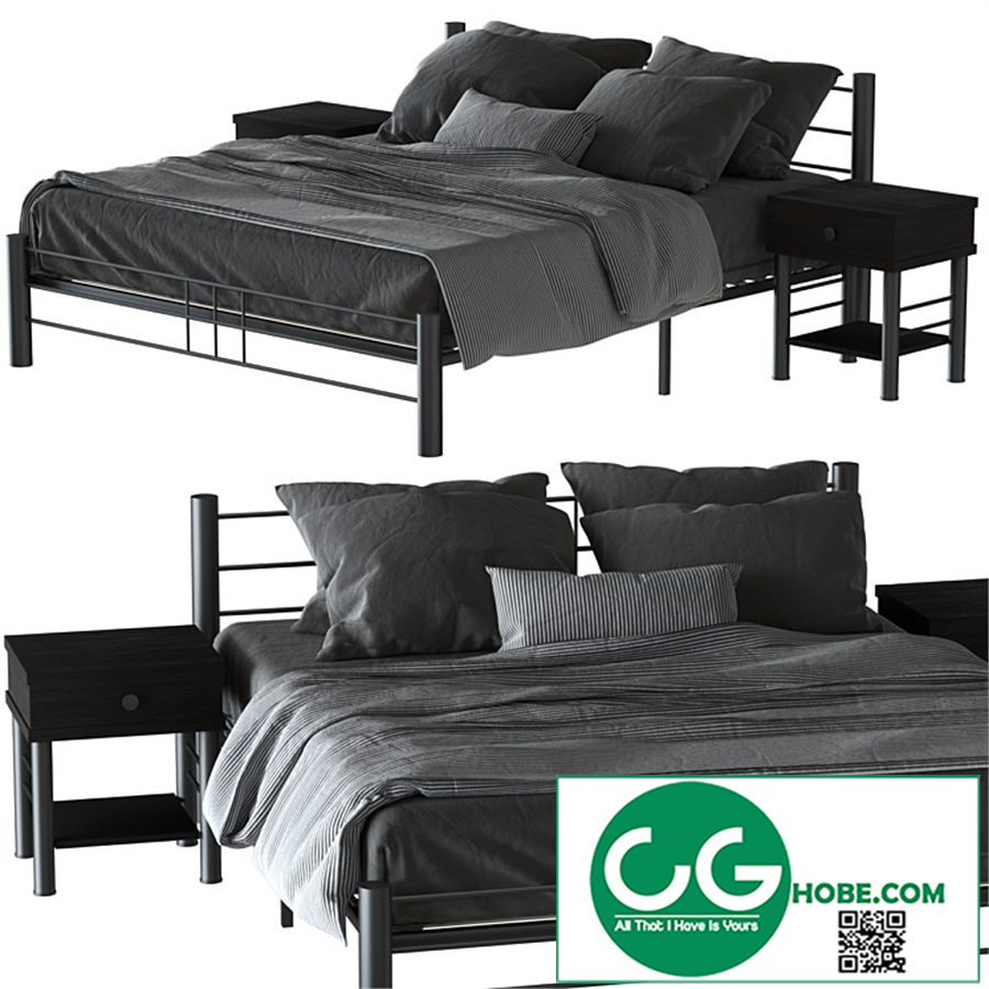 Chris metal bed