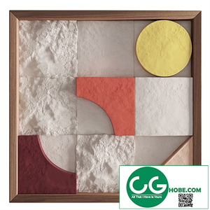 Olka - Mosaic 2 Sculptural wall art