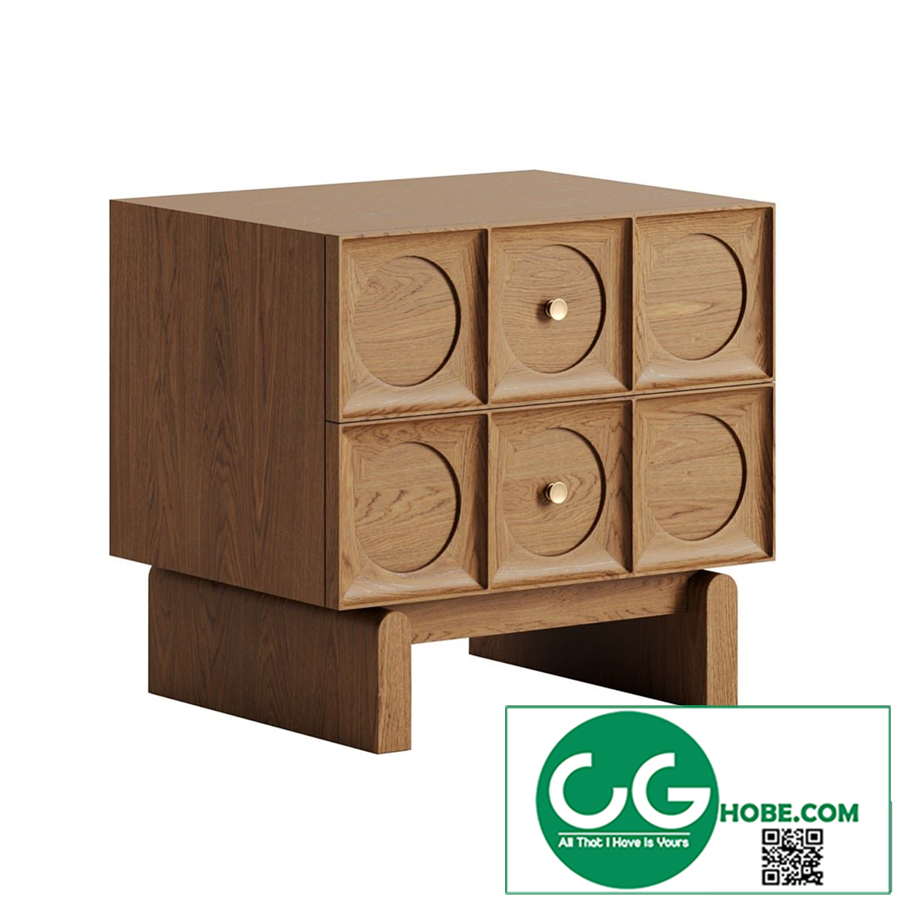 Marcel Bedside Table by Soho Home
