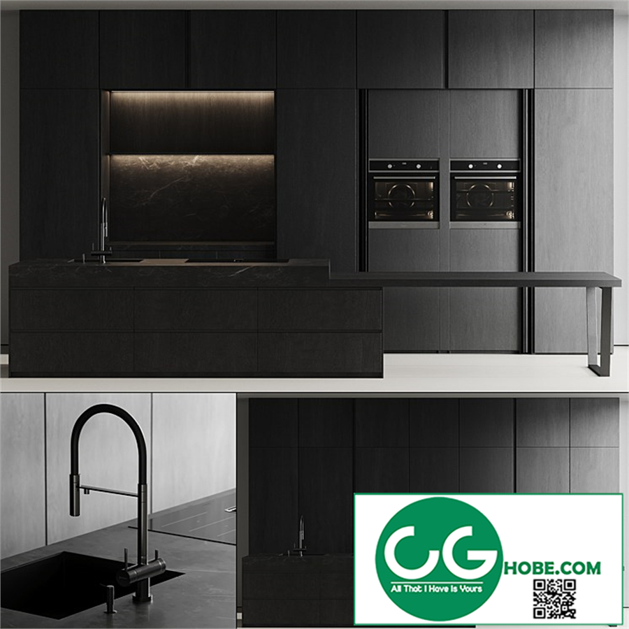 Modern kitchen with island 11