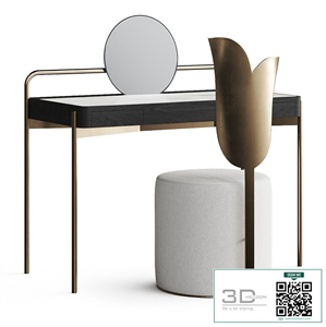Secolo Roll Desk & Giordino Botanico Chair