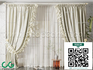 Curtain 3dsmax File 01