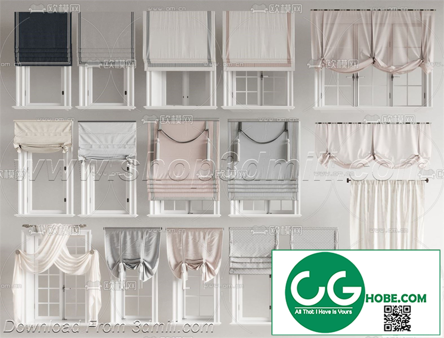 Curtain 3dsmax File 05