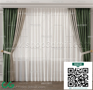 Curtain 3dsmax File 06