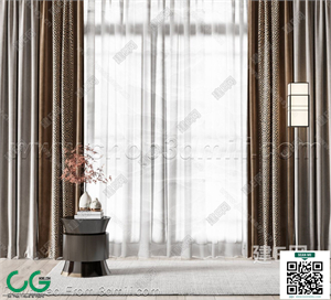 Curtain 3dsmax File 15