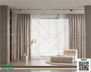 Curtain 3dsmax File 16